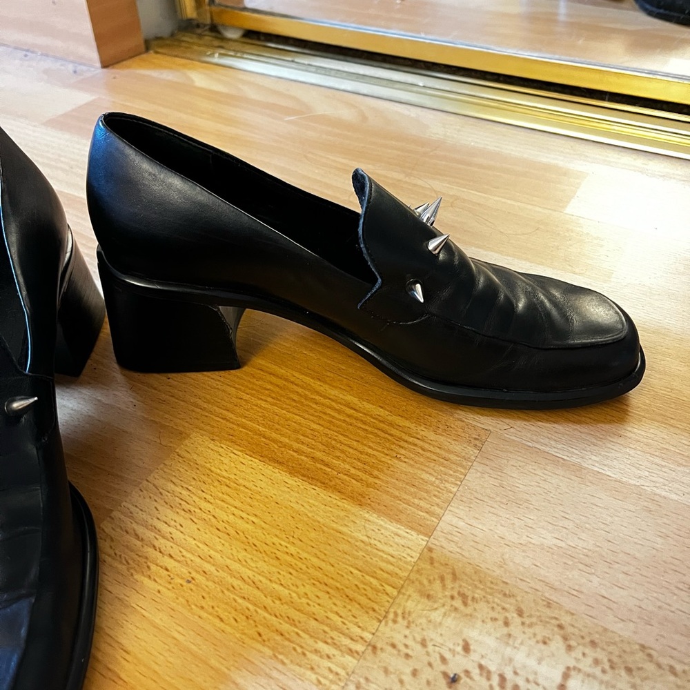 size 7 Franco sarto loafer heels